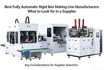 Best Fully Automatic Rigid Box Making Line Manufacturers: What to Look for in a Supplier