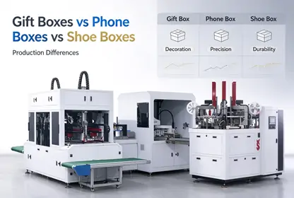 Gift Boxes vs Phone Boxes vs Shoe Boxes: Production Differences