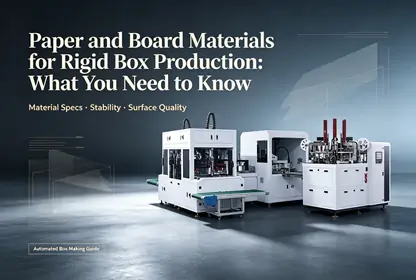 Paper and Board Materials for Rigid Box Production: What You Need to Know