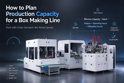 How to Plan Production Capacity for a Box Making Line